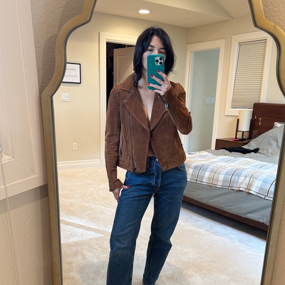 BlankNYC 100percent leather moto jacket